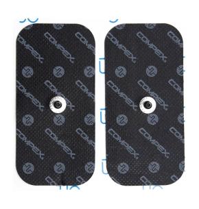Compex 2 Eléctrodos de 1 snap 5x10 cm (bolsa 2 unidades)
