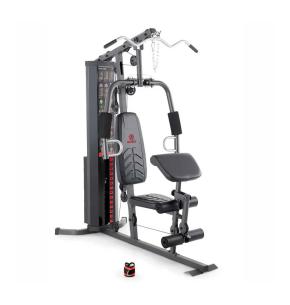 Multiestação Marcy Eclipse MWM7119 Compact Home Gym (Cor: Preto/Vermelho)