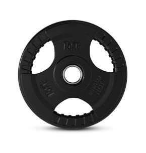 Discos de peso olímpico ION Fitness tri-grip (Peso: 15kg)
