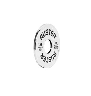 Disco Olímpico Ruster Powerlifting Cromado
