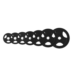Discos de peso olímpico ION Fitness tri-grip