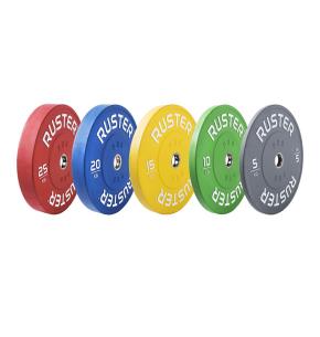 Disco Olímpico Bumper Ruster PRO Cor