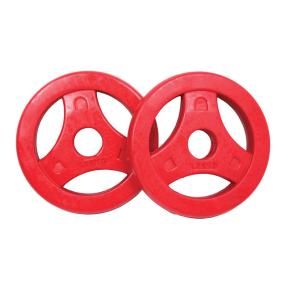 Discos Tunturi Aerobic 30mm (Peso: 1.25kg, Formato: Par)
