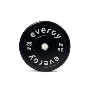 Disco Olímpico Evergy Bumper Clasic Plus (Peso: 25kg)
