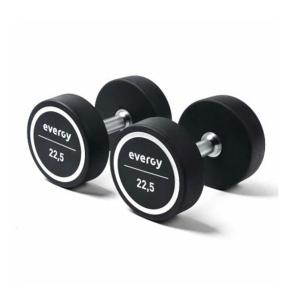 Halteres redondos Evergy Elite PU (par) (Peso: 22.5kg)