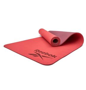 Esterilla de Yoga Reebok Doble Cara - 6mm (Color: Roja)