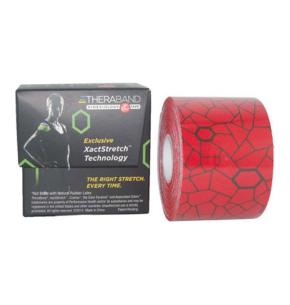 Banda para treino Theraband Kinesiology 5cmx5m standard (Cor: Vermelho)