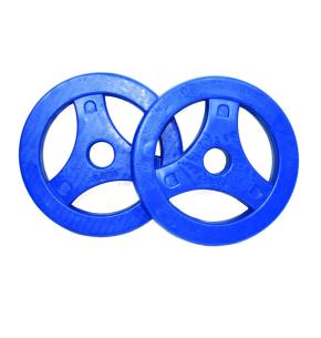 Discos Tunturi Aerobic 30mm (Peso: 2.5kg, Formato: Par)