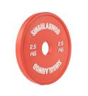 Disco olímpico Fracionais Training Singular WOD Cor (Peso: 2.5kg)