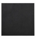 Pavimento de Borracha Contínuo 20 mm 100 x 100 cm Preto Mate