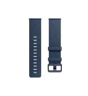 Bracelete Couro Fitbit Versa Azul Noite L Bracelete Couro Fitbit Versa Azul Noite L