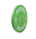 Disco Olímpico Bumper Ruster PRO Cor