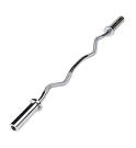 Barra Z Curl Olimpica Cromada 120cm Barra Z Curl Olimpica Cromada 120cm