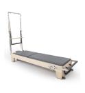 Reformer Elina Pilates Elite de Madeira com Torre + Portes Grátis (Cor: Cinzento)