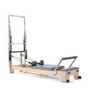 Reformer Elina Pilates Lignum de Madeira com Torre + Portes Grátis (Cor: Cinzento)