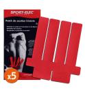 Pack 5xAdesivos Kinésio Sport-Elec Costas Pack 5xAdesivos Kinésio Sport-Elec Costas