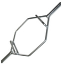 Barra olímpica Body-Solid Trap Bar com pegas elevadas