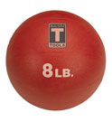 Bola Medicinal 8lb/3.6kg - Vermelho Body-Solid BST Bola Medicinal 8lb/3.6kg - Vermelho Body-Solid BST