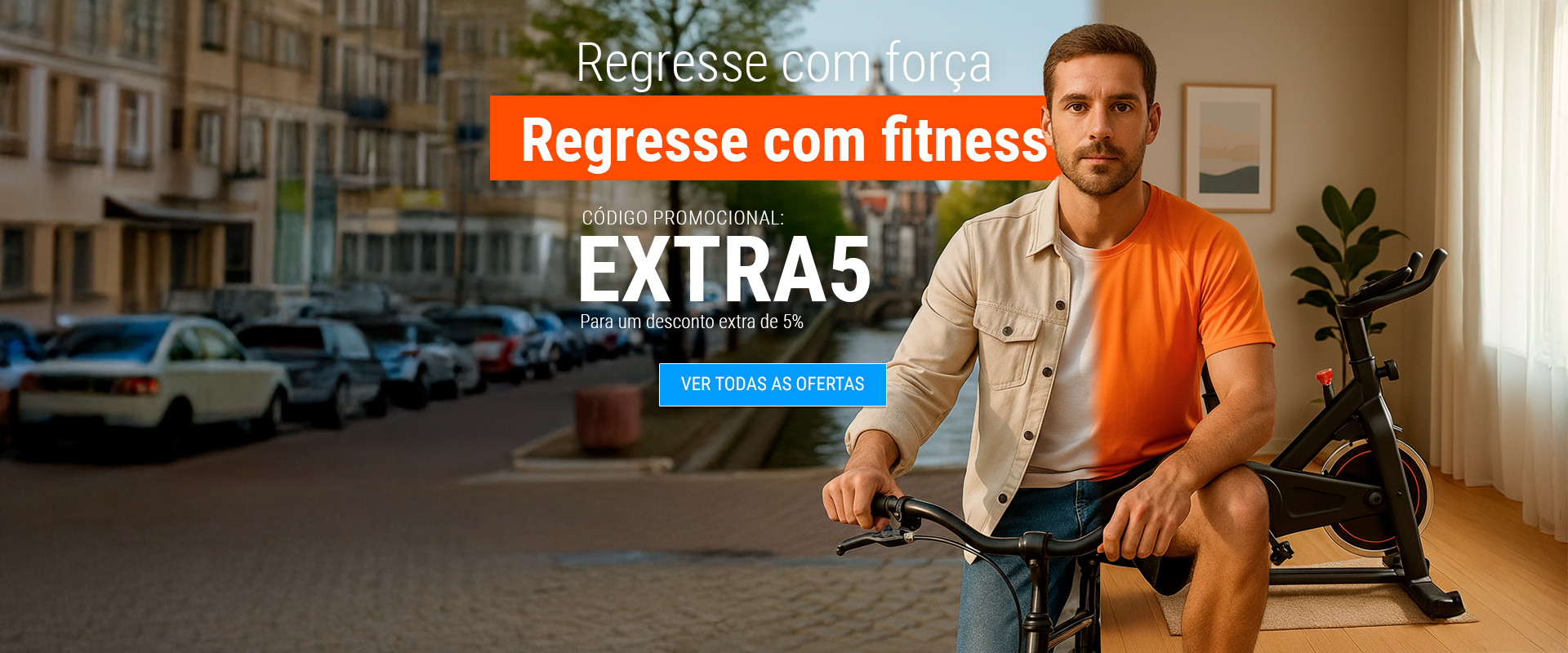 Regresse com força. Regresse com fitness.