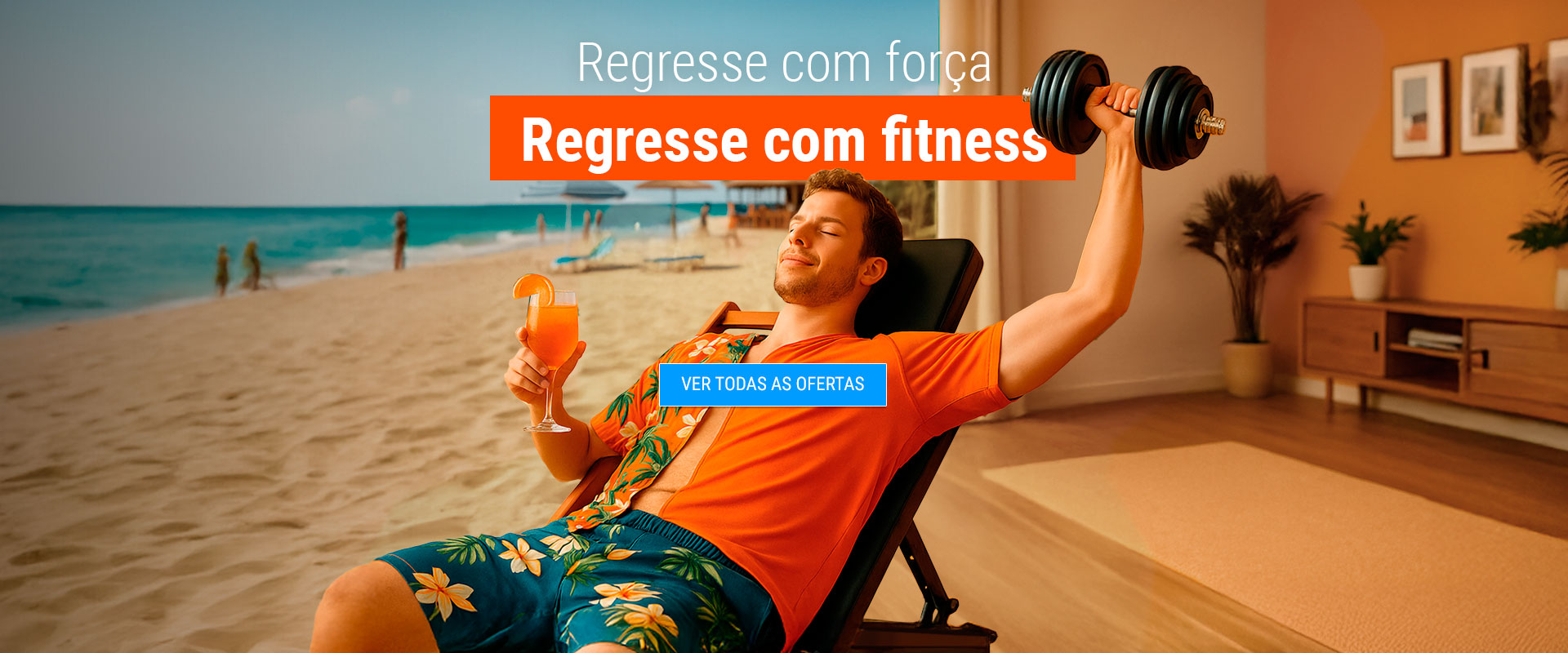 Regresse com força. Regresse com fitness.